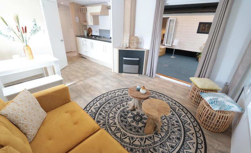 De inrichting chalet poolster